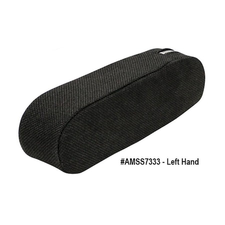 Aftermarket AMSS7333 Armrest, Black Fabric  Left Hand AMSS7333-ABL
